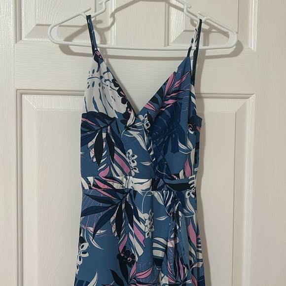 Lulus Tropical Print High Low Dress - Picture 2 of 6